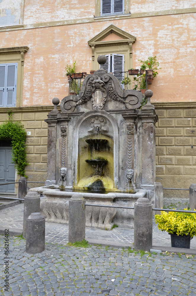 Fontana, Tuscania