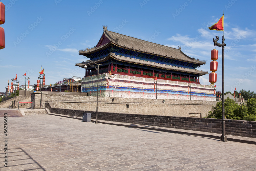 Fototapeta premium Xian - ancient city wall
