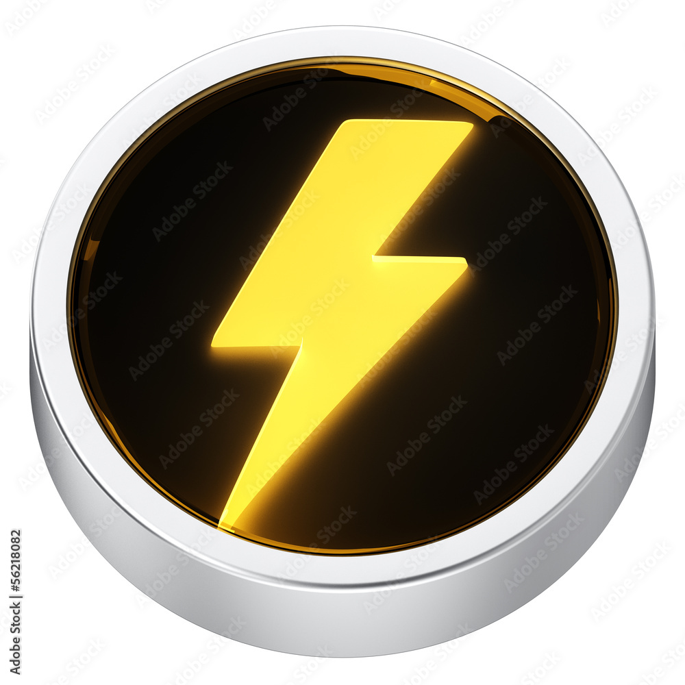 Lightning round icon Lightning round icon