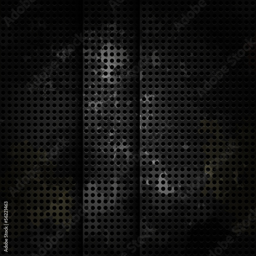Old metal background with carbon texture