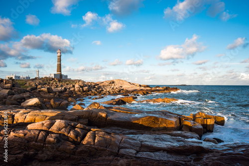 Lighthouse in Cabo Polonio, Rocha, Uruguay photo