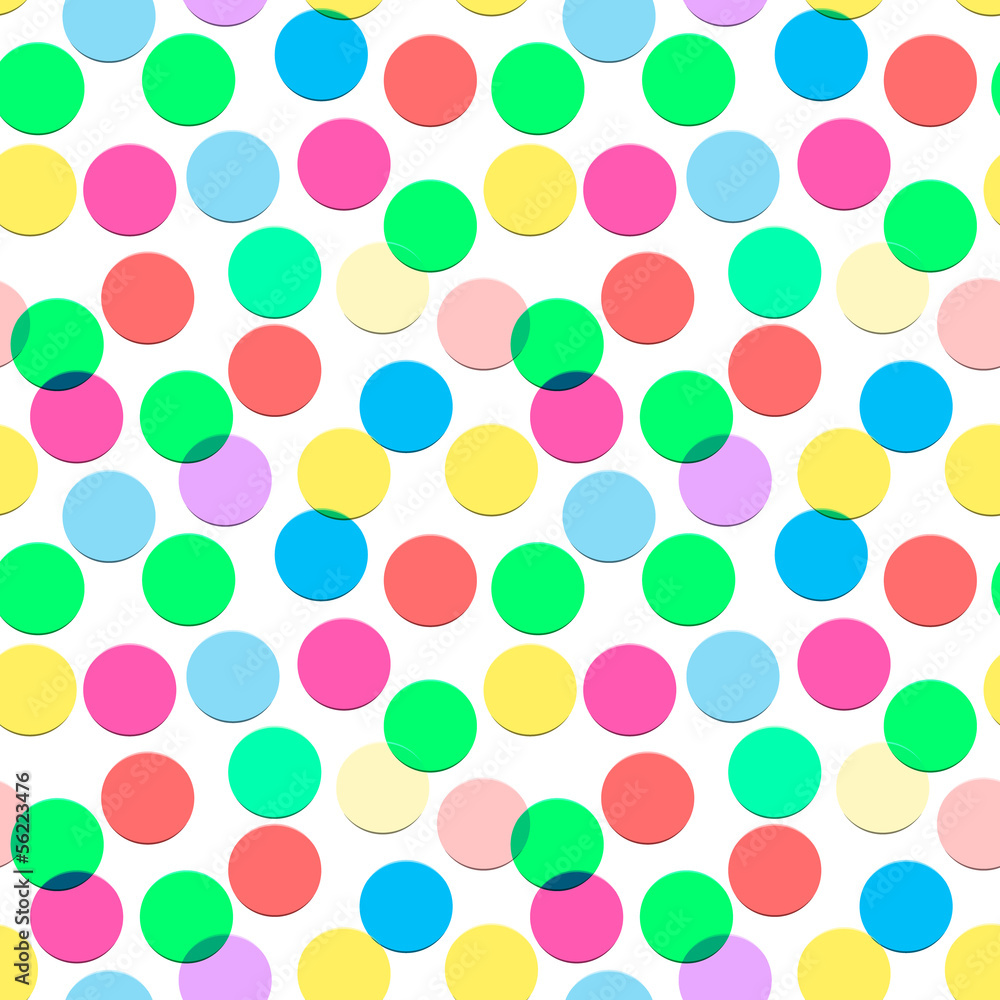 Confetti pattern candy colors, vector Eps10 illustration.