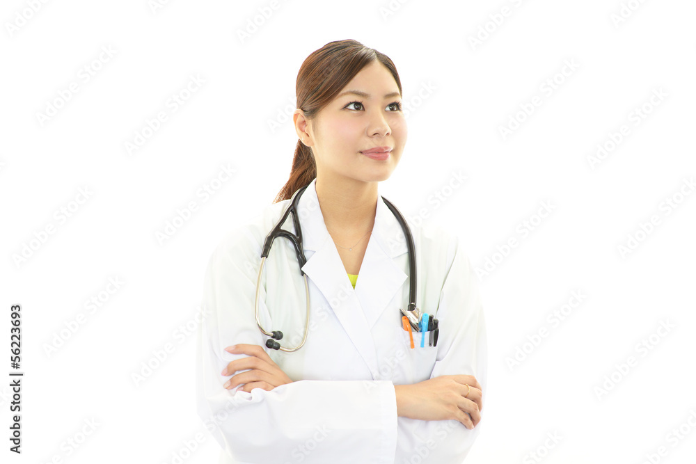微笑む女医 微笑む女医