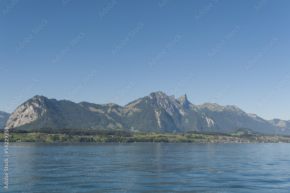 Berner Oberland, Schweizer Alpen, Stockhorn, Thunersee, Schweiz