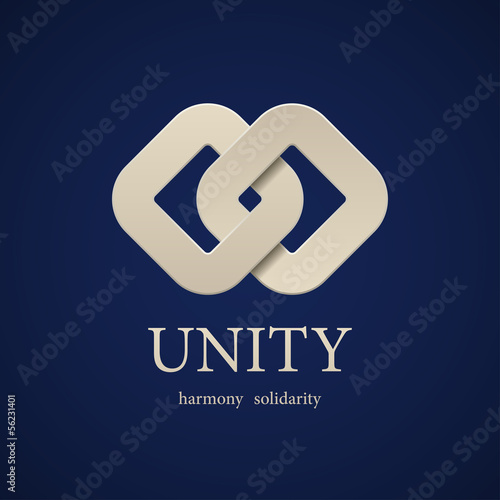 vector unity symbol design template