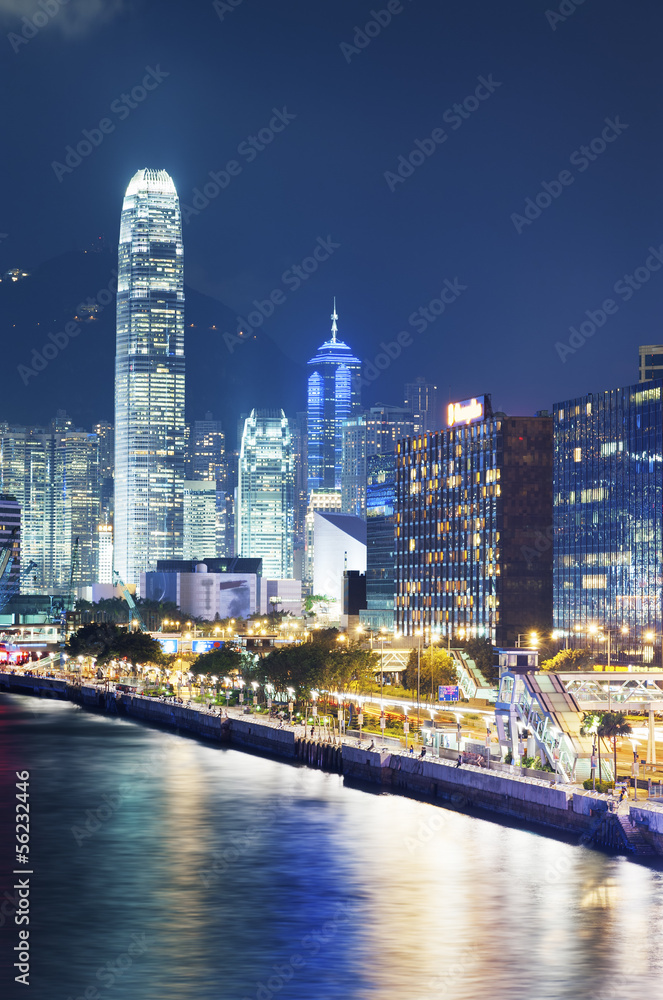 Victoria Harbor of Hong Kong