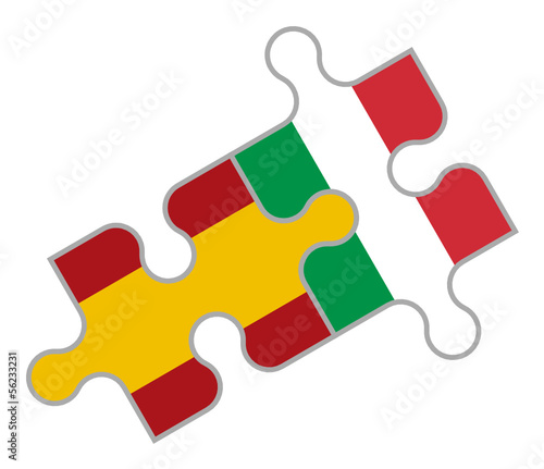Spanisch-Italienisches Puzzle