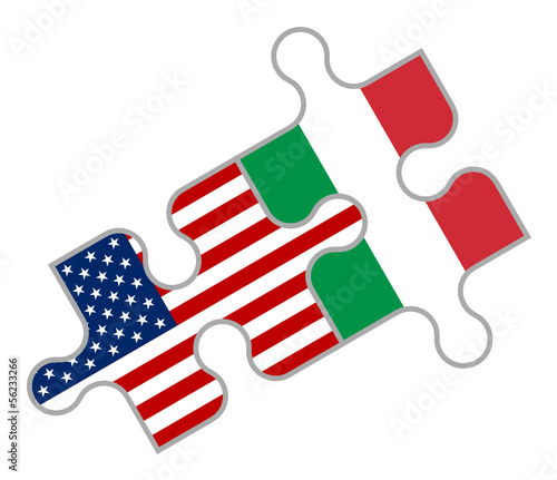 Amerikanisch-Italienisches Puzzle