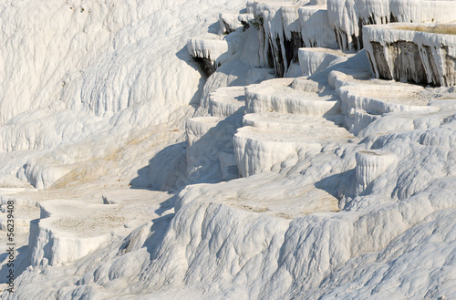 Hot springs and travertines in Pammukale, Turquey © fullempty