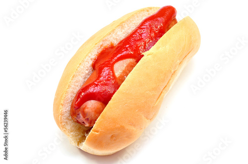 classic hot dog