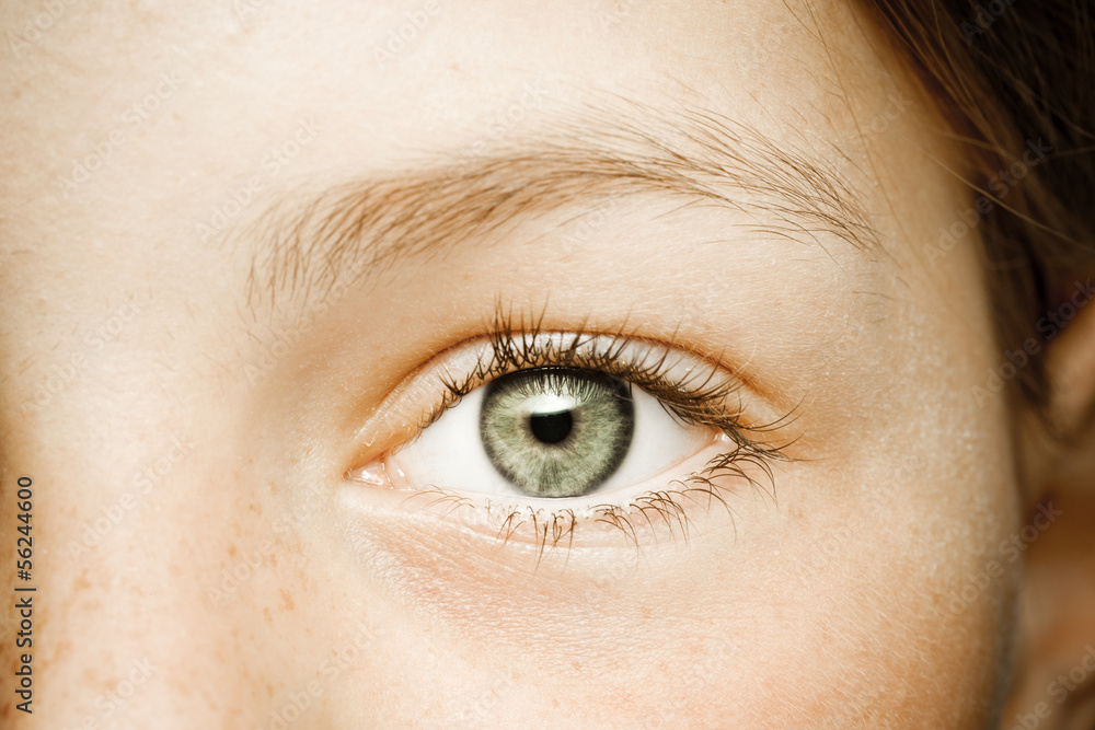 Obraz premium Auge eines Mädchen