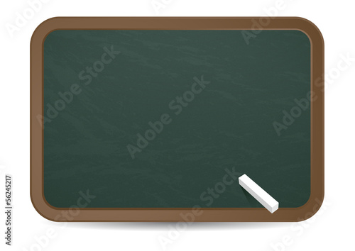 Kreidetafel blank