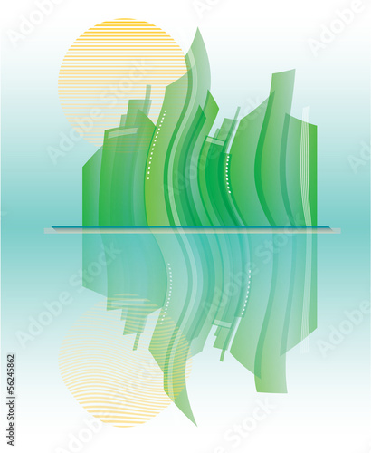 vector_fantastic city