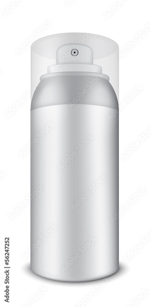 Blank aluminum spray can Blank aluminum spray can