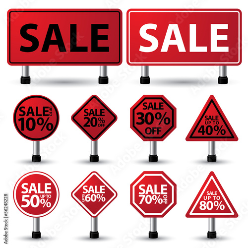sale sign