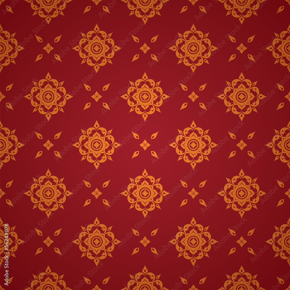 Thai Art Background vector, Thai art pattern vector. Thai Art Background vector, Thai art pattern vector.