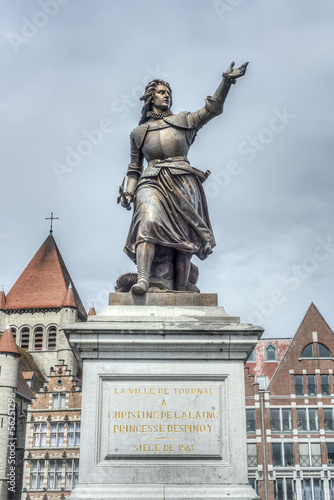 Marie-Christine de Lalaing in Tournai, Belgium.