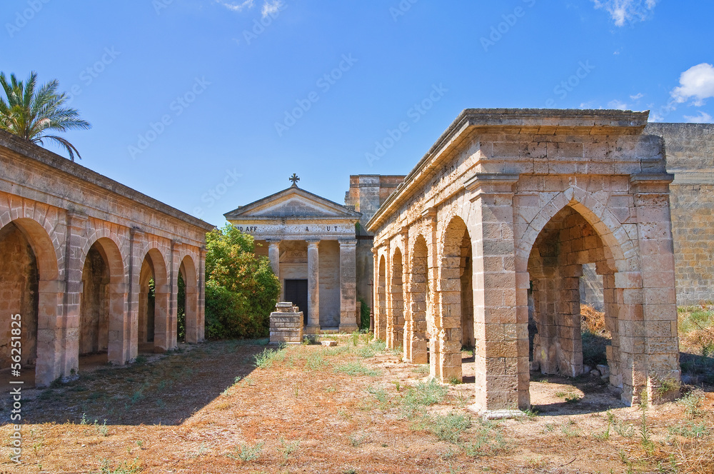Historical church. Maruggio. Puglia. Italy.