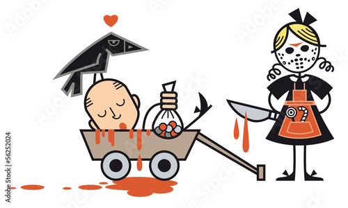 Fillette Halloween