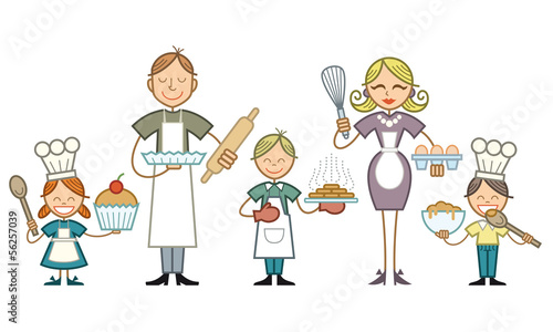 famille patissiers