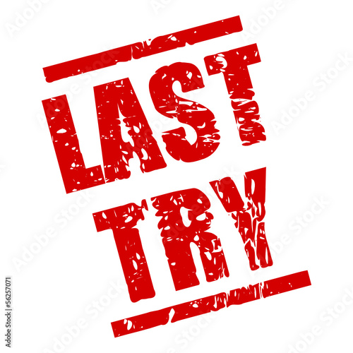 stempel eckig last try I