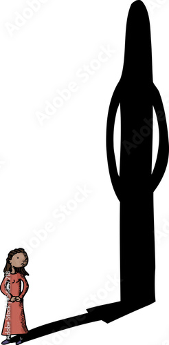 Girl With Shadow