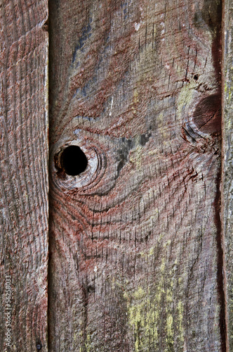 Wood texture on barn