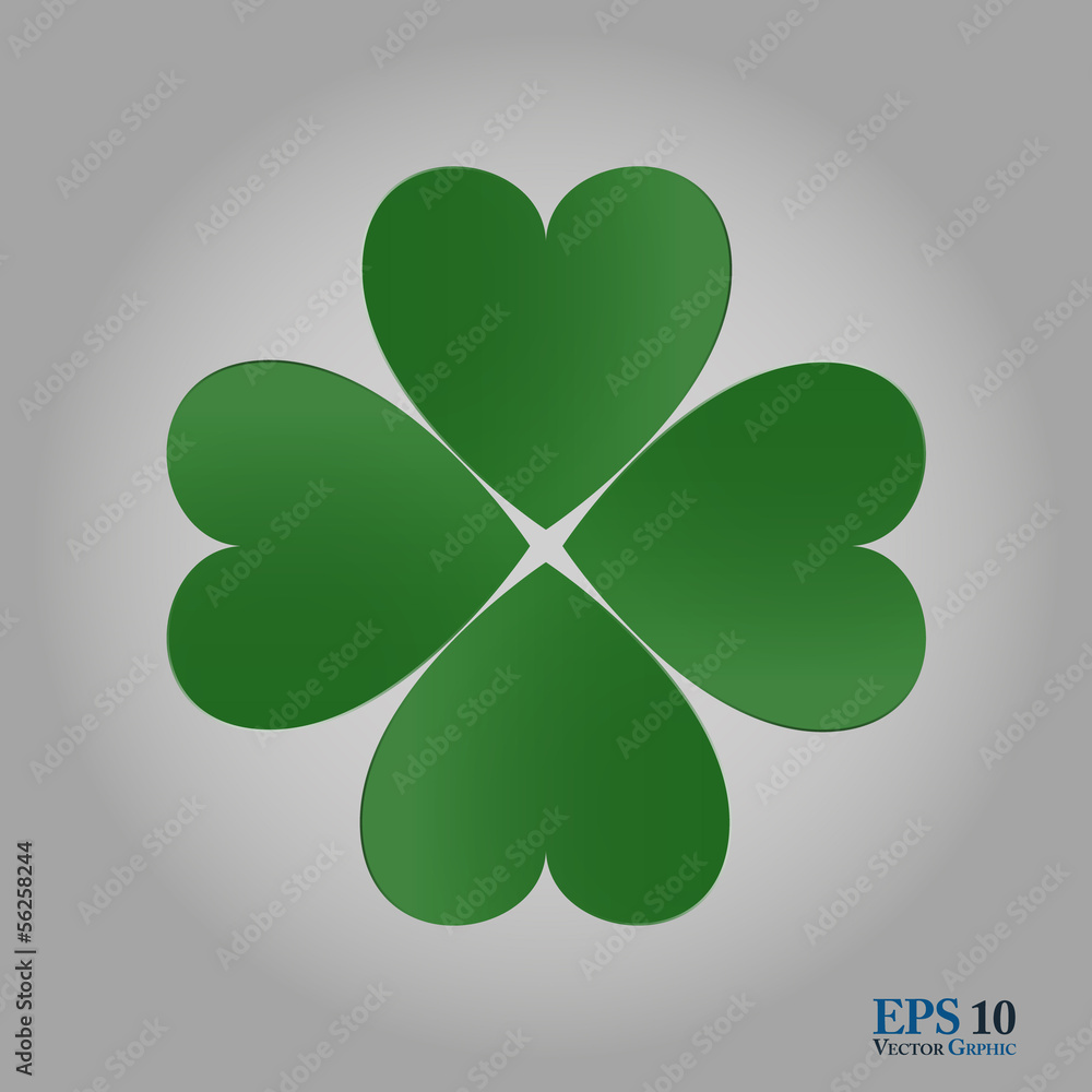Vector Symbol for love and luck. Well organized eps 10 document Vector Symbol for love and luck. Well organized eps 10 document
