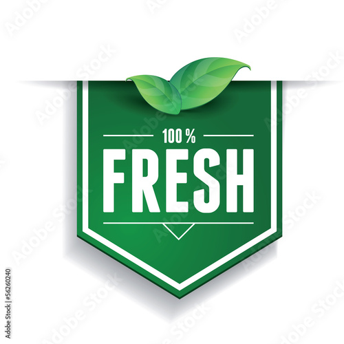 Nature - 100 percent fresh ribbon