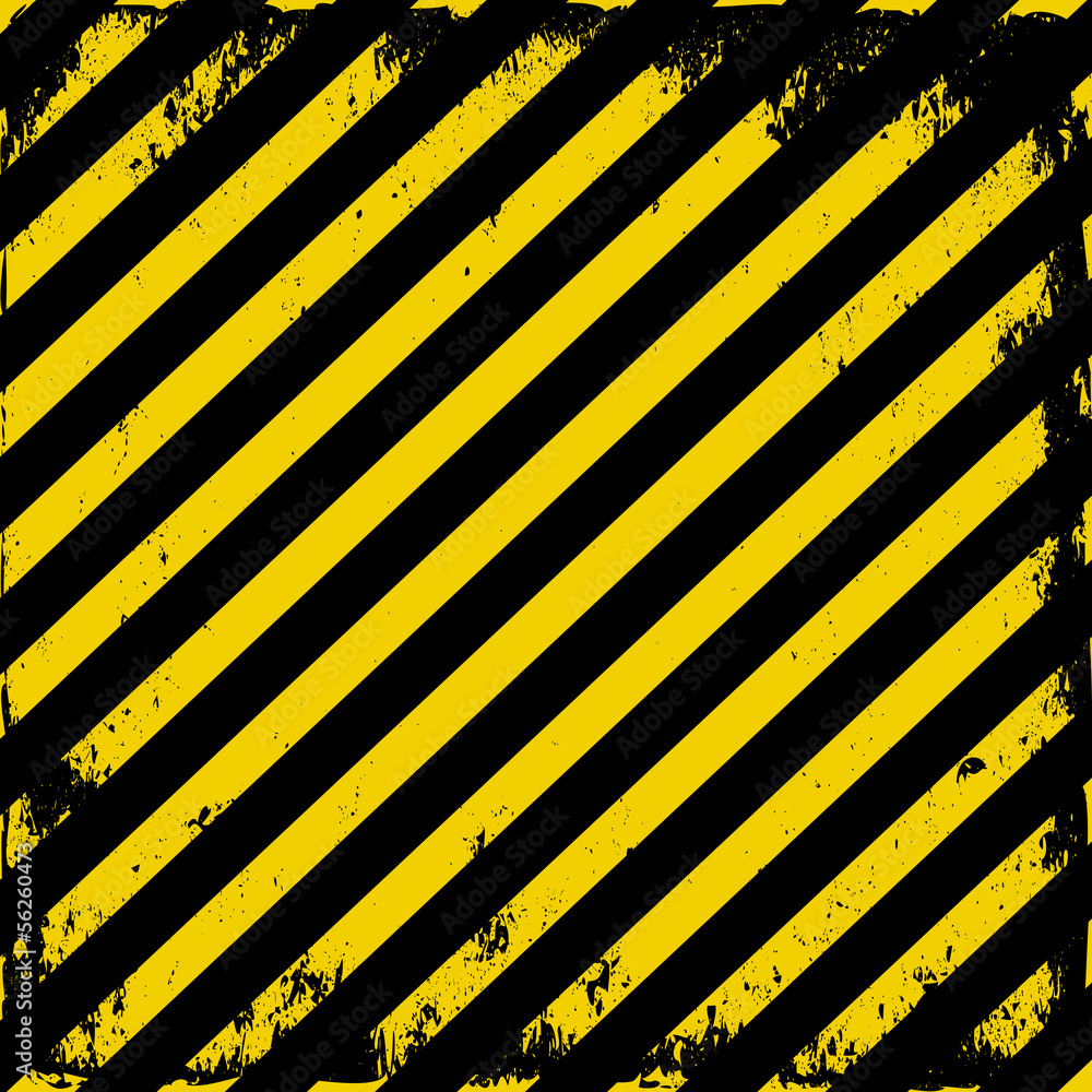 yellow-black grunge barricade tape