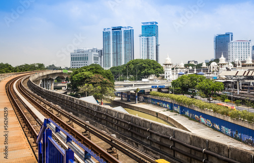 Urban rail transit in Kuala Lumpur, Malaysia © 06photo
