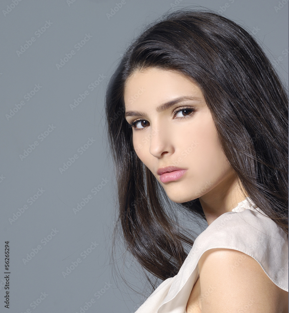 Portrait of Young woman -closeup Portrait of Young woman -closeup