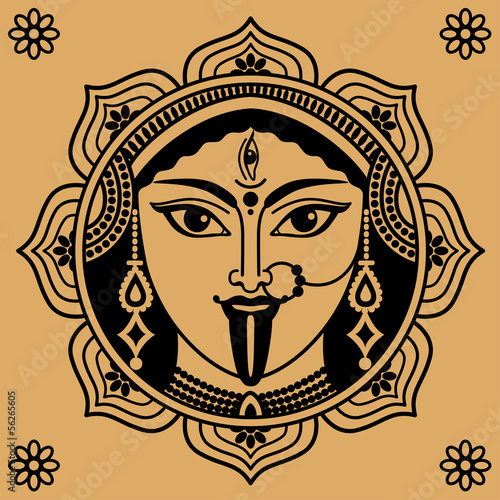 Quadro su tela Indian face