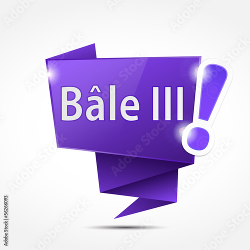 bulle origami : bâle III