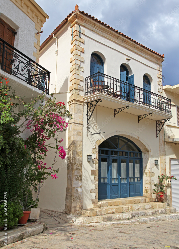 Village Panormo at Crete, Greece
