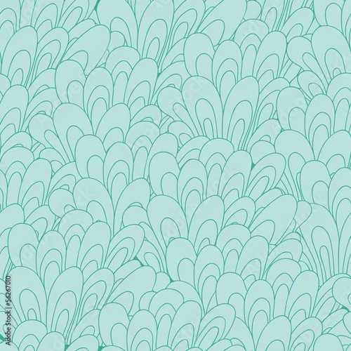 Tapety Bezszwowa tekstura z ręką tonie fala