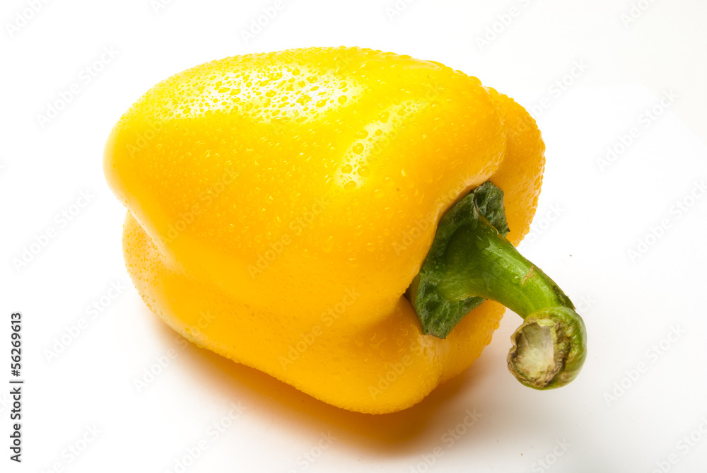 Bell Pepper on a white background Bell Pepper on a white background