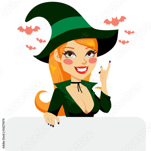 Red Haired Halloween Witch