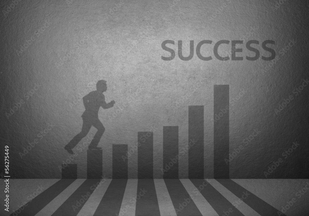 Fototapeta premium Business and career strength concept