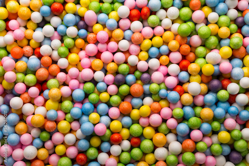 Small colored balls. Small colored balls.