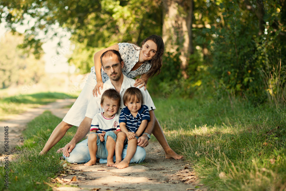 Fototapeta premium Family portrait