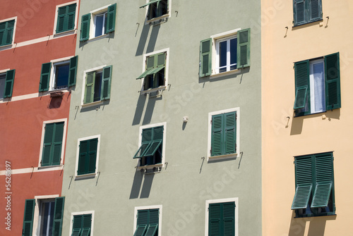 Colours of the old Mediterranean architecture