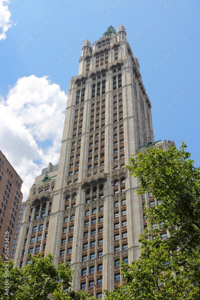 New York City - famous old skyscraper