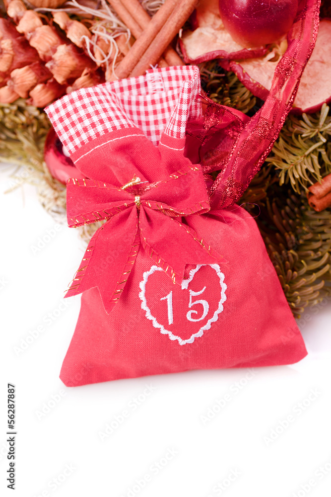advent calendar christmas gift bag number fifteen advent calendar christmas gift bag number fifteen
