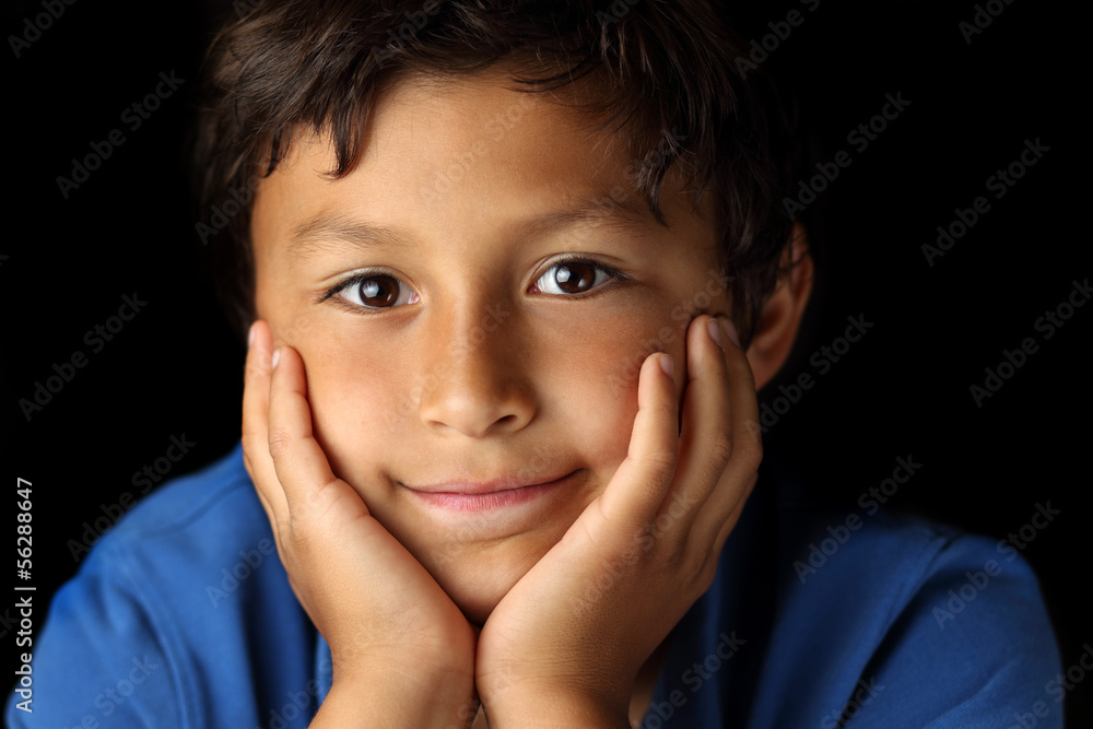 Portrait of young boy - Chiaroscuro Series Portrait of young boy - Chiaroscuro Series