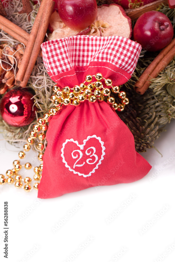 advent calendar christmas gift bag number twentythree