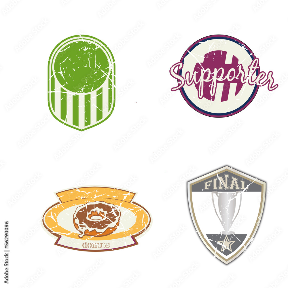 old school sports logos
