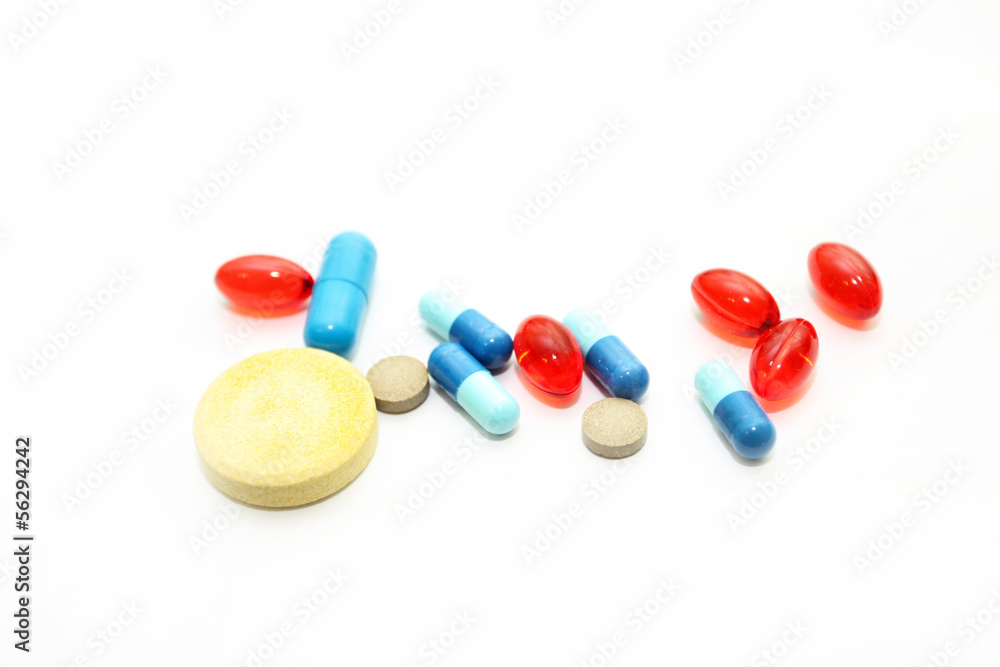 Different pharmacological preparations - tablets and pills Different pharmacological preparations - tablets and pills