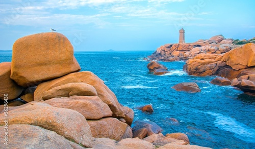 Bretagne, Ploumanac'h à Perros-Guirec photo