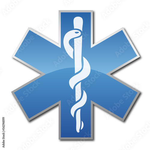 Logotype symbole et emblème des ambulances
